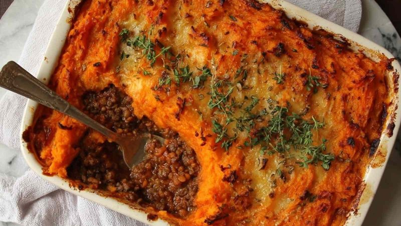 The Best Beef and Lentil Cottage Pie