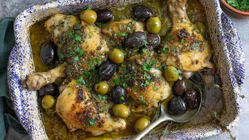 High Protein Chicken Marbella