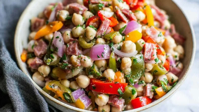 Grinder Dense Bean Salad