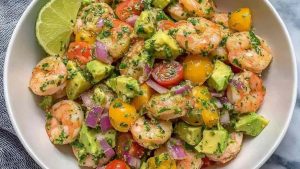 Healthy Shrimp Avocado Salad