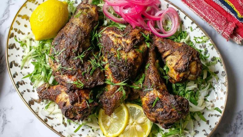 High Protein Sumac Chicken Air Fryer Recipe