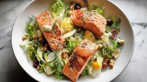 Salmon and Fennel Dinner Salad