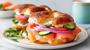 Smoked Salmon Bagel