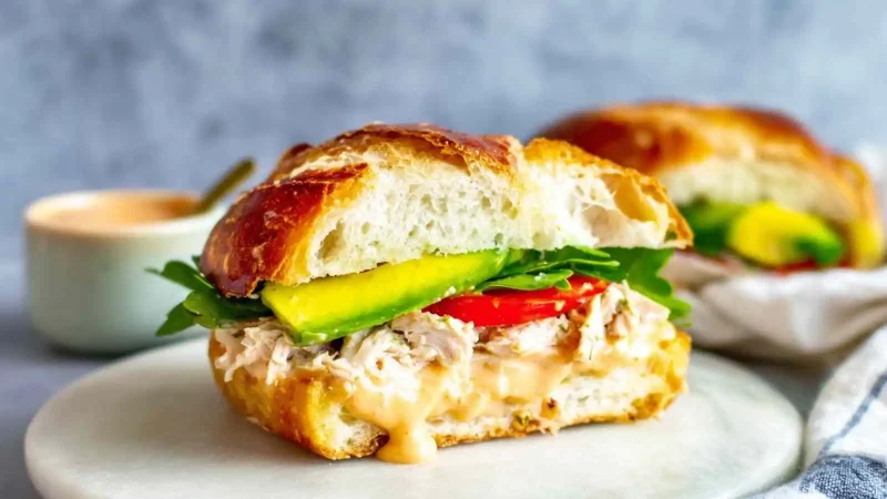 Chipotle Chicken Avocado Melt
