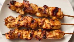 Tahini Chicken Skewers