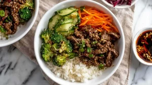 Teriyaki Beef Bowls