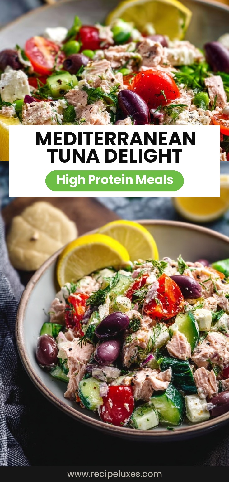 Mediterranean Tuna Salad
