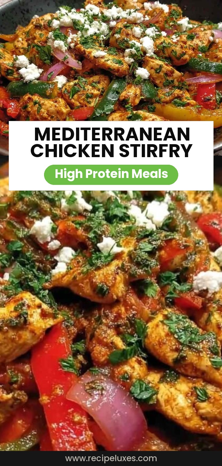 Mediterranean Chicken Stir Fry