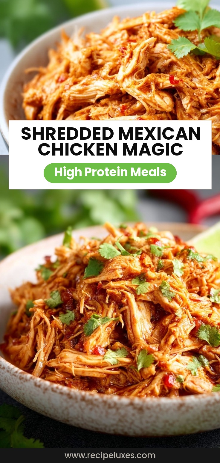 Shredded Mexican Chicken (Instant Pot and Slow Cooker)