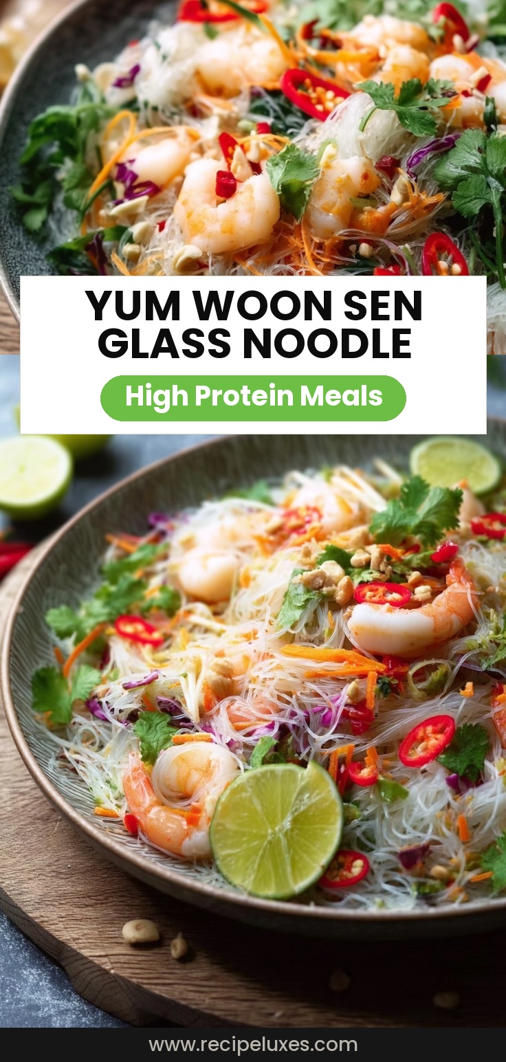 Yum Woon Sen (Thai Glass Noodle Salad)