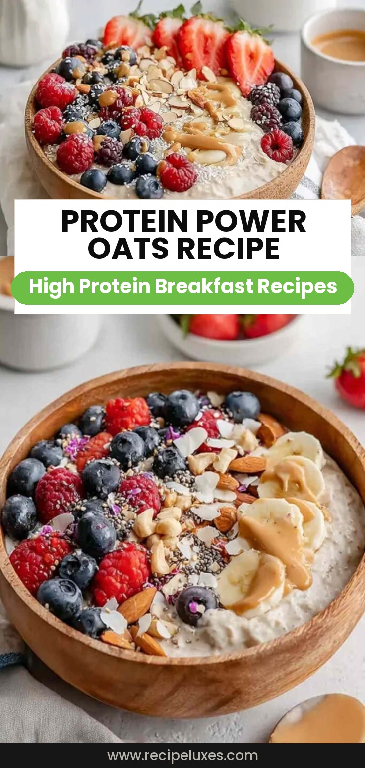 Protein-Packed Overnight Oats With Protein Powder