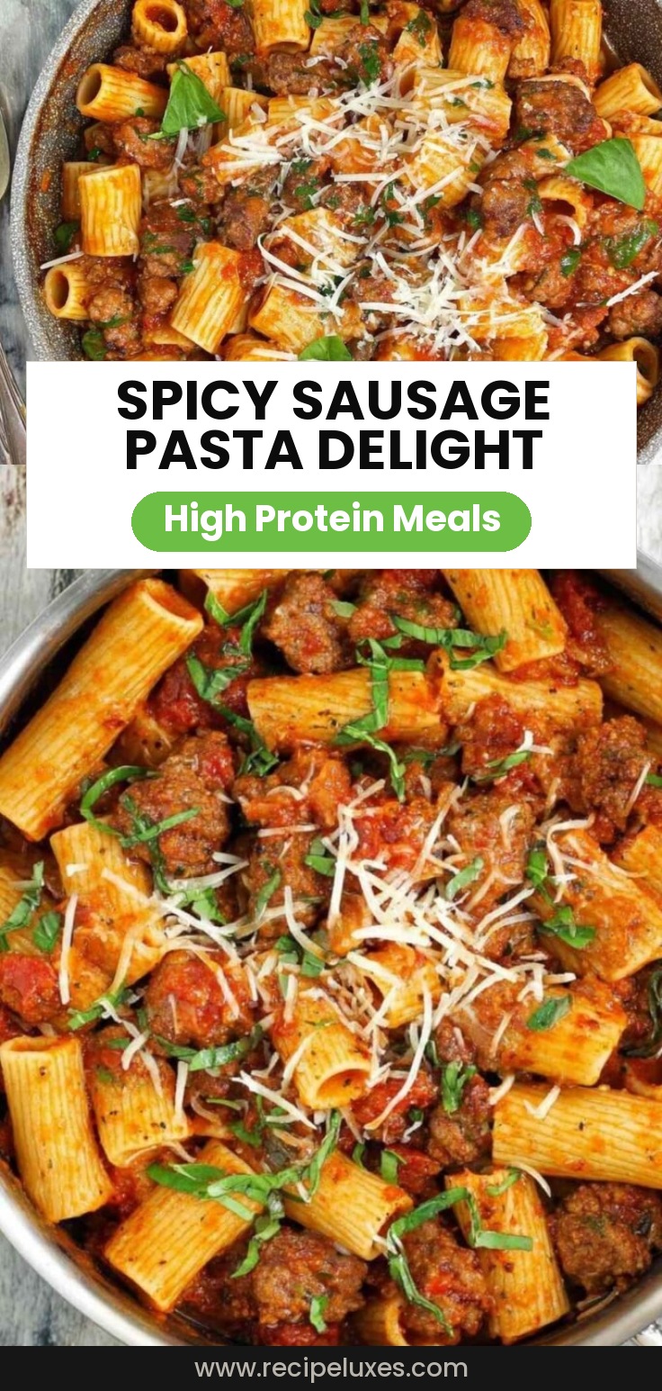 Spicy Sausage Pasta