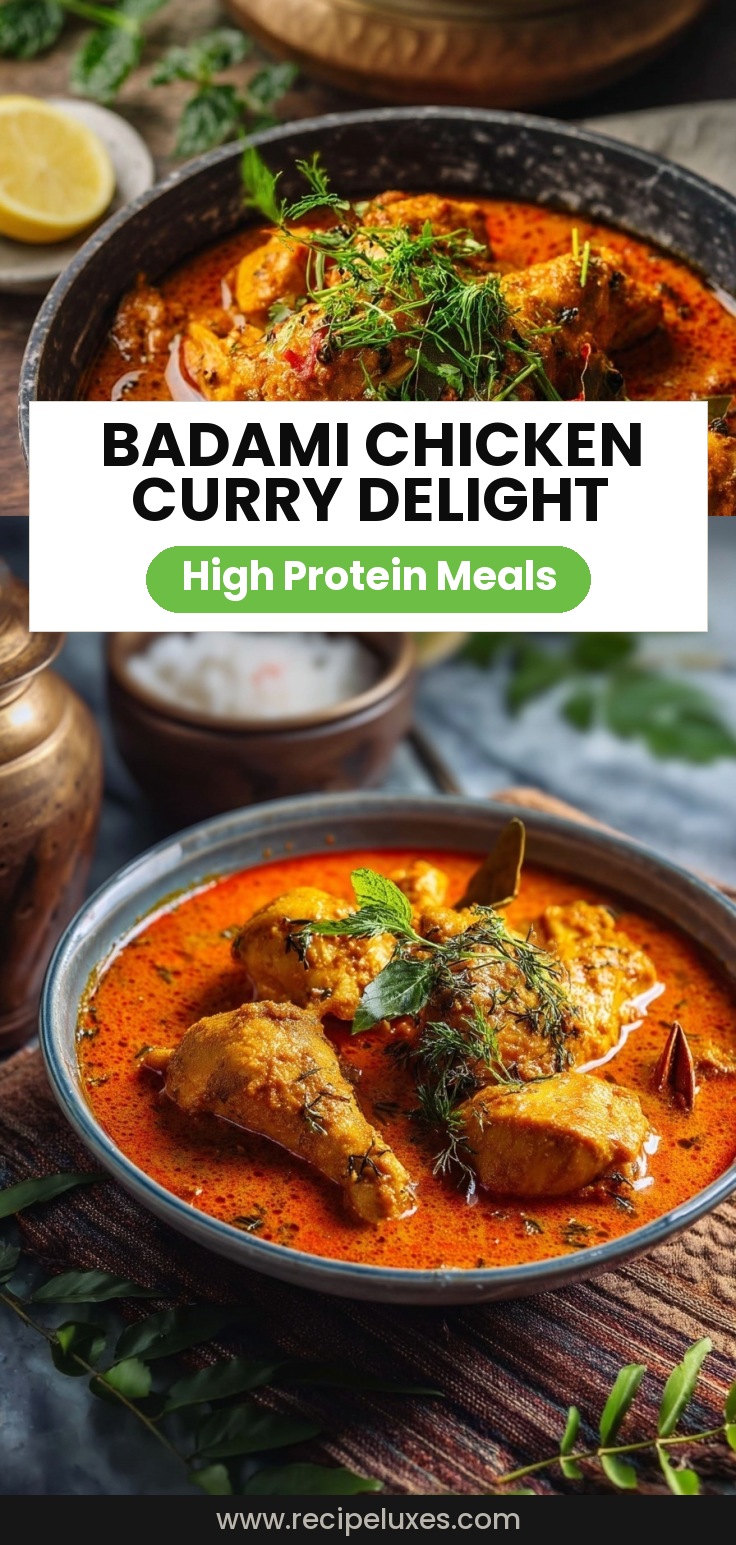 Badami Chicken Curry