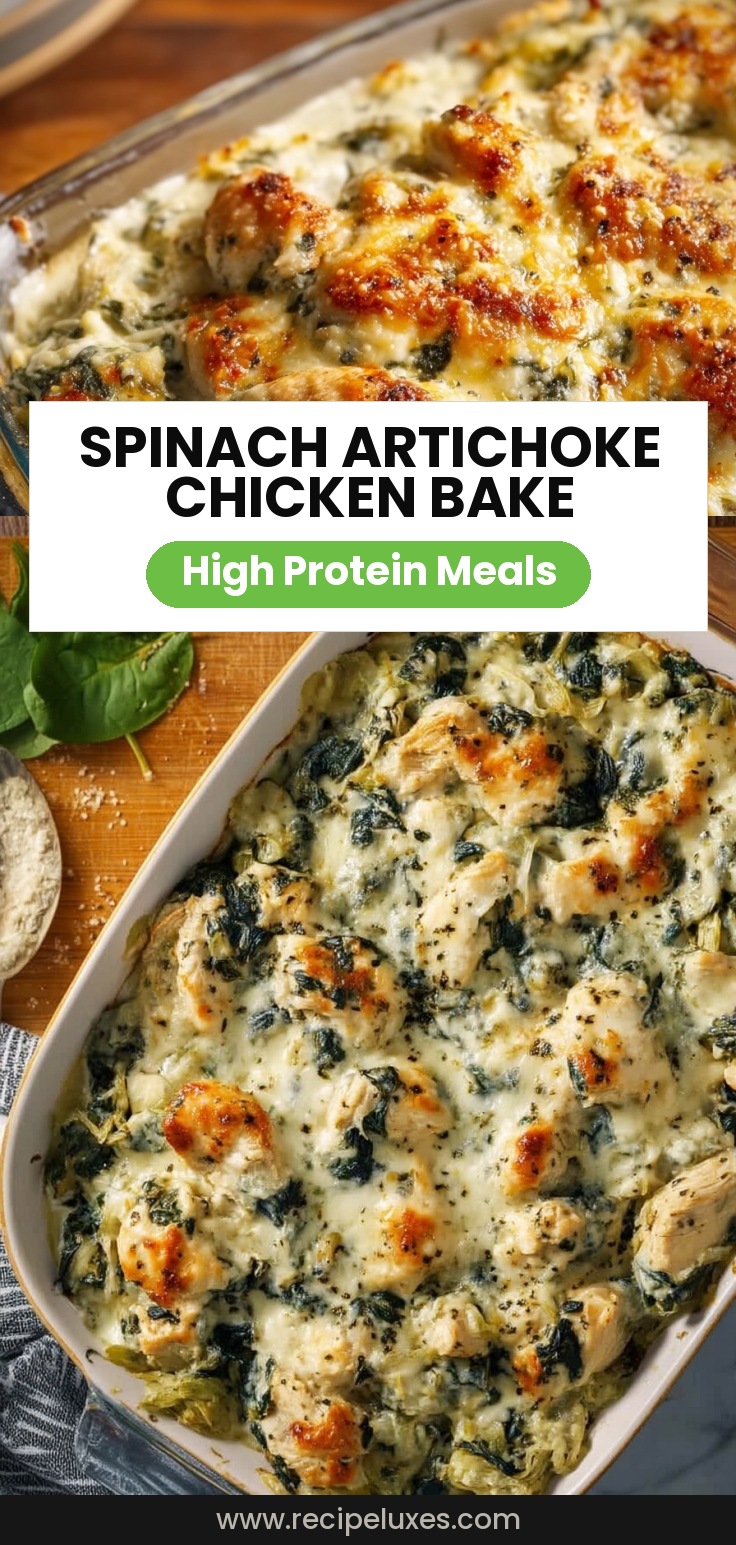 Spinach and Artichoke Chicken Casserole