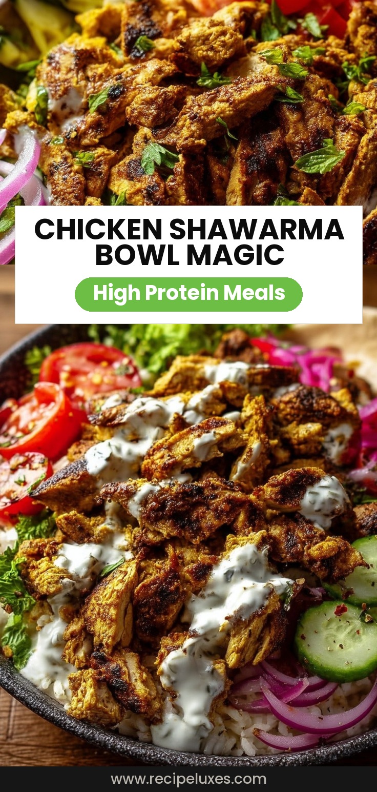 Chicken Shawarma Bowl