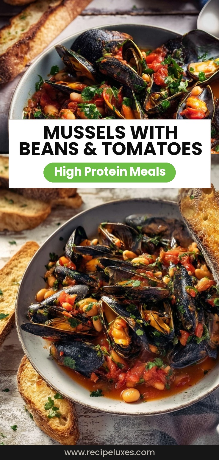 Mussels with Cannellini Beans and Tomatoes