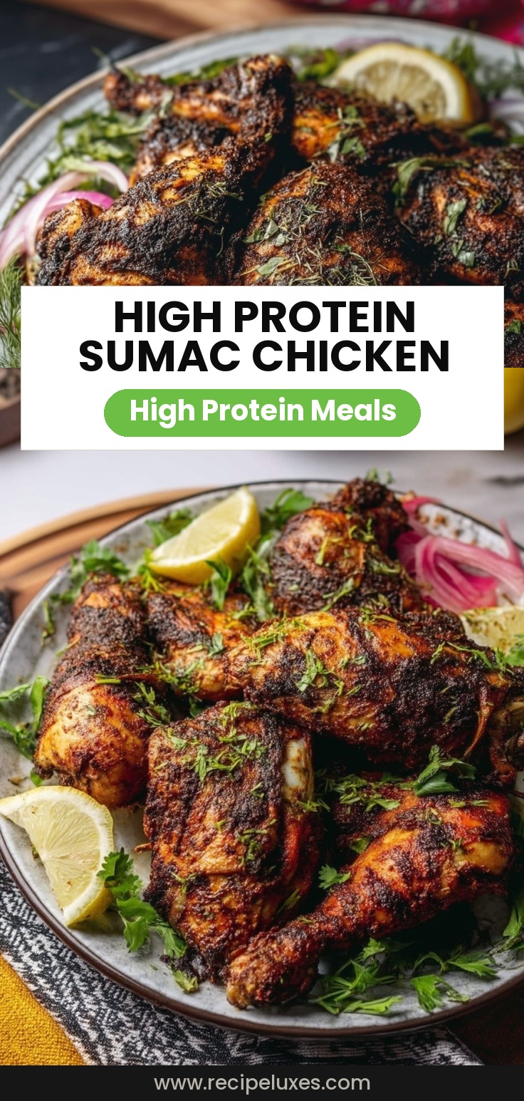 High Protein Sumac Chicken Air Fryer Recipe