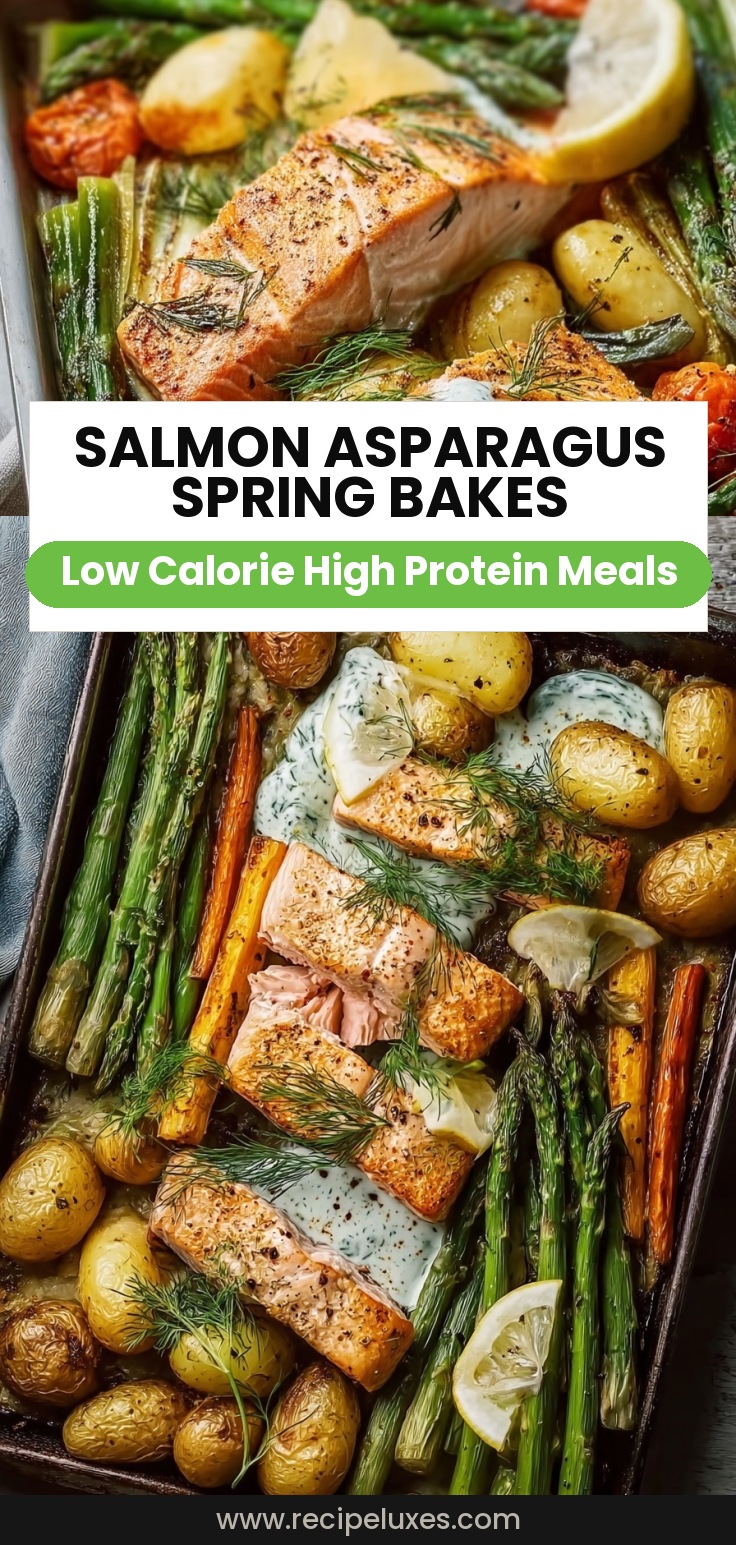 Salmon and Asparagus Spring Traybake