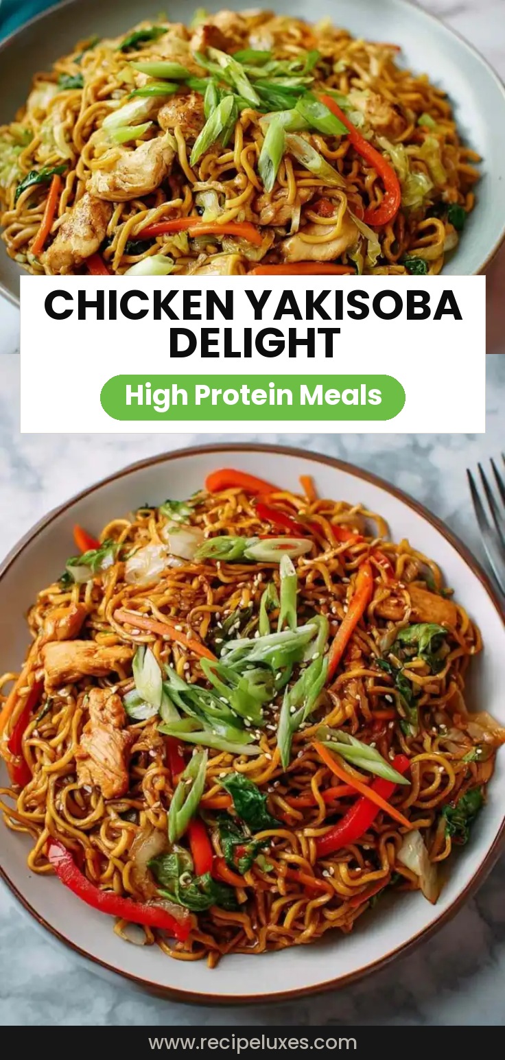 Chicken Yakisoba