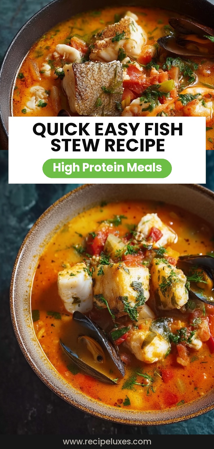 Quick Easy Fish Stew