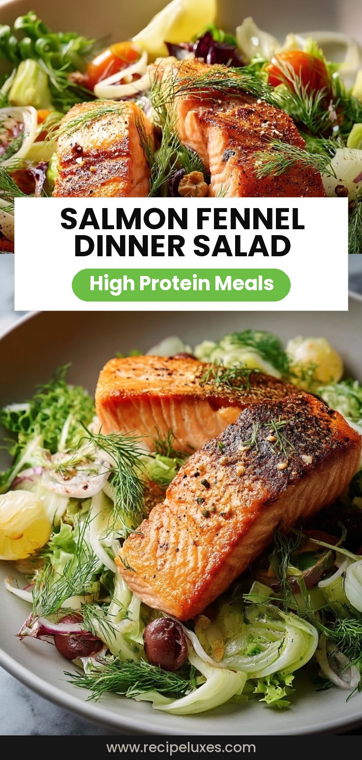 Salmon and Fennel Dinner Salad