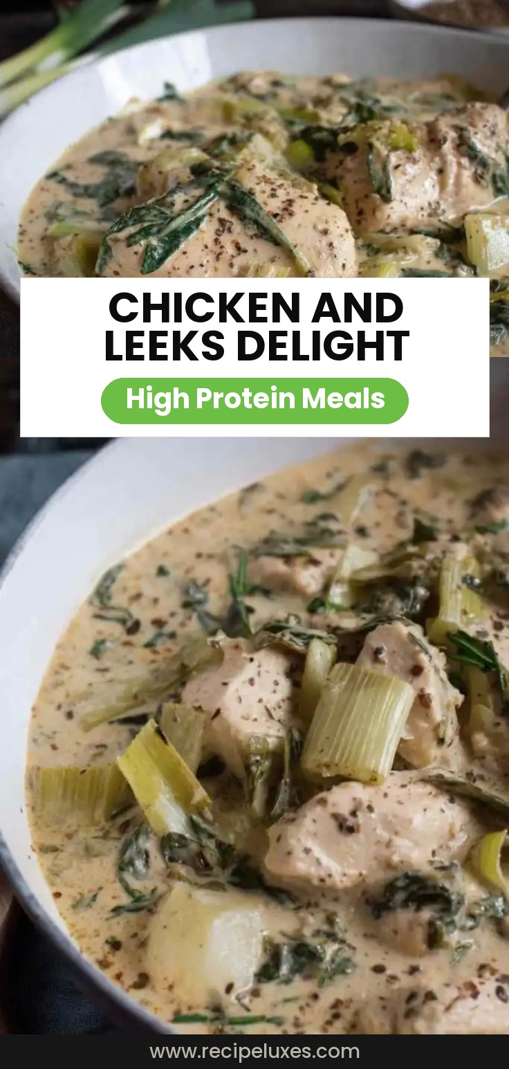 Chicken and Leeks Recipe