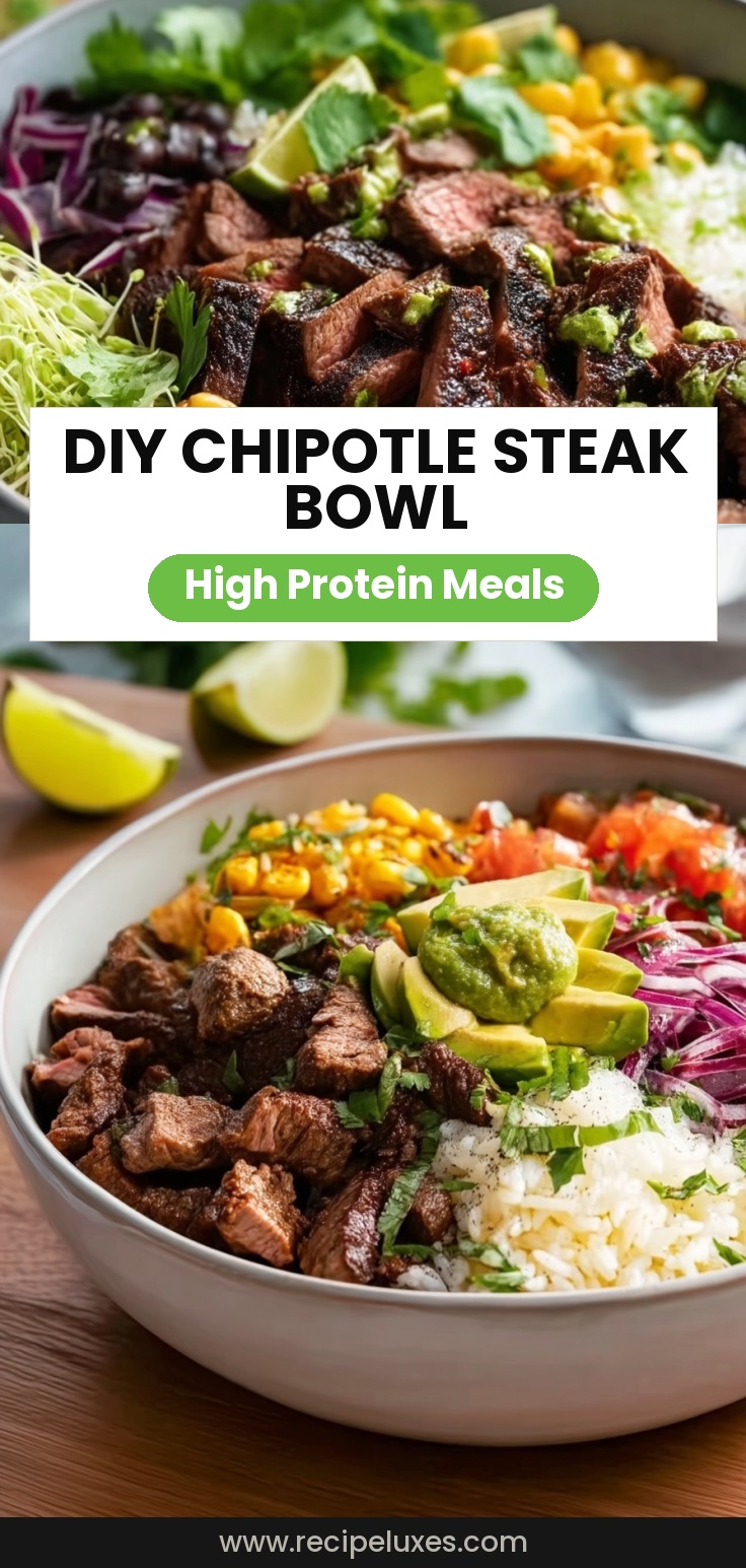 DIY Chipotle Steak Bowl