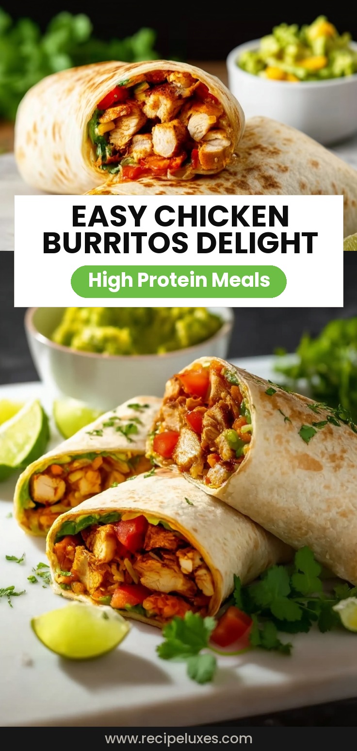 Easy Chicken Burrito