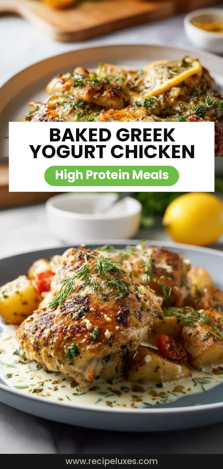 Baked Greek Yogurt Chicken