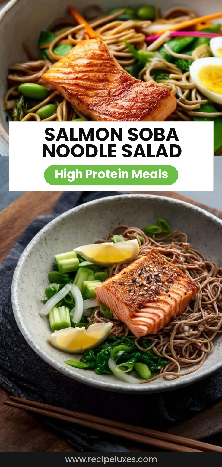 Salmon Soba Noodle Salad