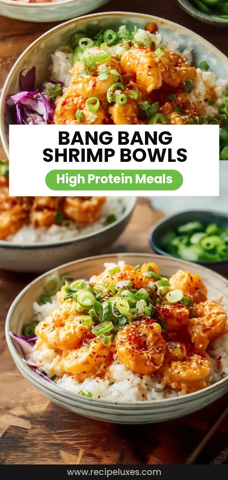 Bang Bang Shrimp Rice Bowls