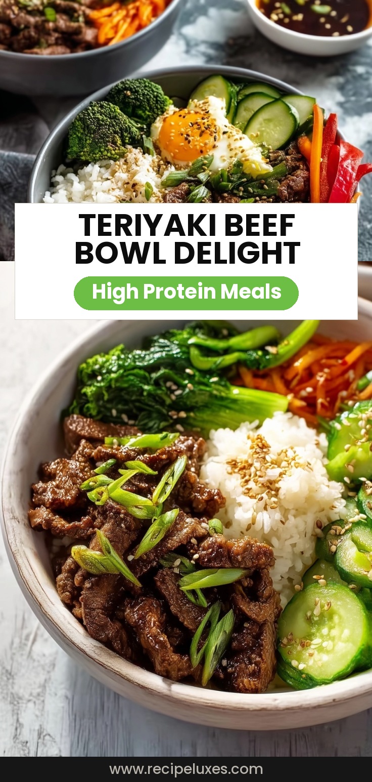 Teriyaki Beef Bowls